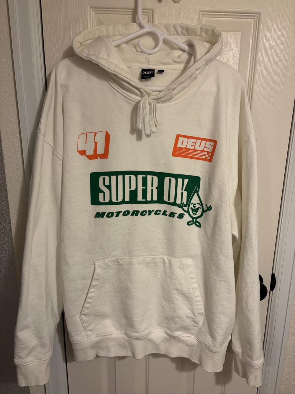 Deus Ex Machina x Super OK Motorcycles Hooded Sweatshirt